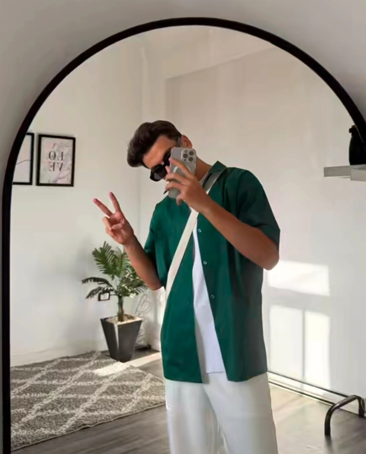 Ensemble Vert;Blanc